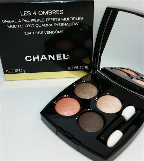 chanel les 4 ombres tisse vendome swatches|LES 4 OMBRES Multi.